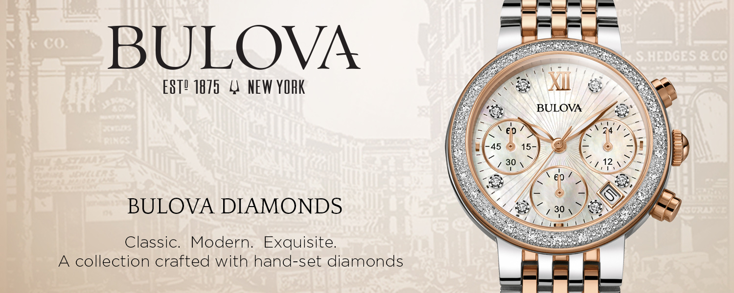 Bulova-  The “ Ladie’s Diamonds Watch Collection”- Món Quà Vô Giá