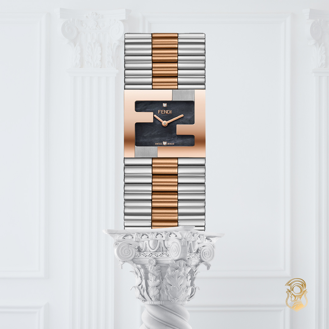 Fendi Fendimania FF Logo Watch 24x20mm
