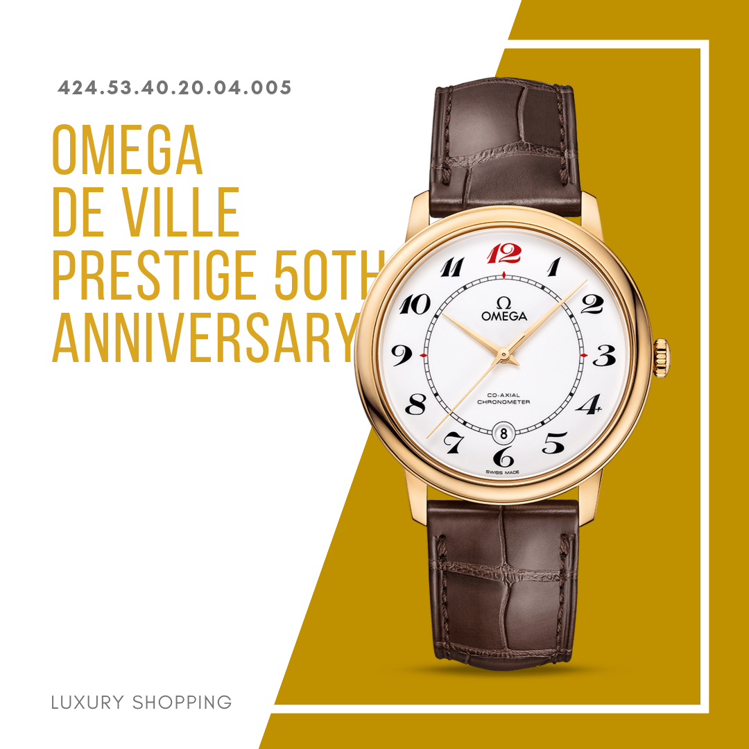 Review Đồng hồ OMEGA DeVille Prestige 50th Anniversary 324.15.38.40.05.001 39.5mm