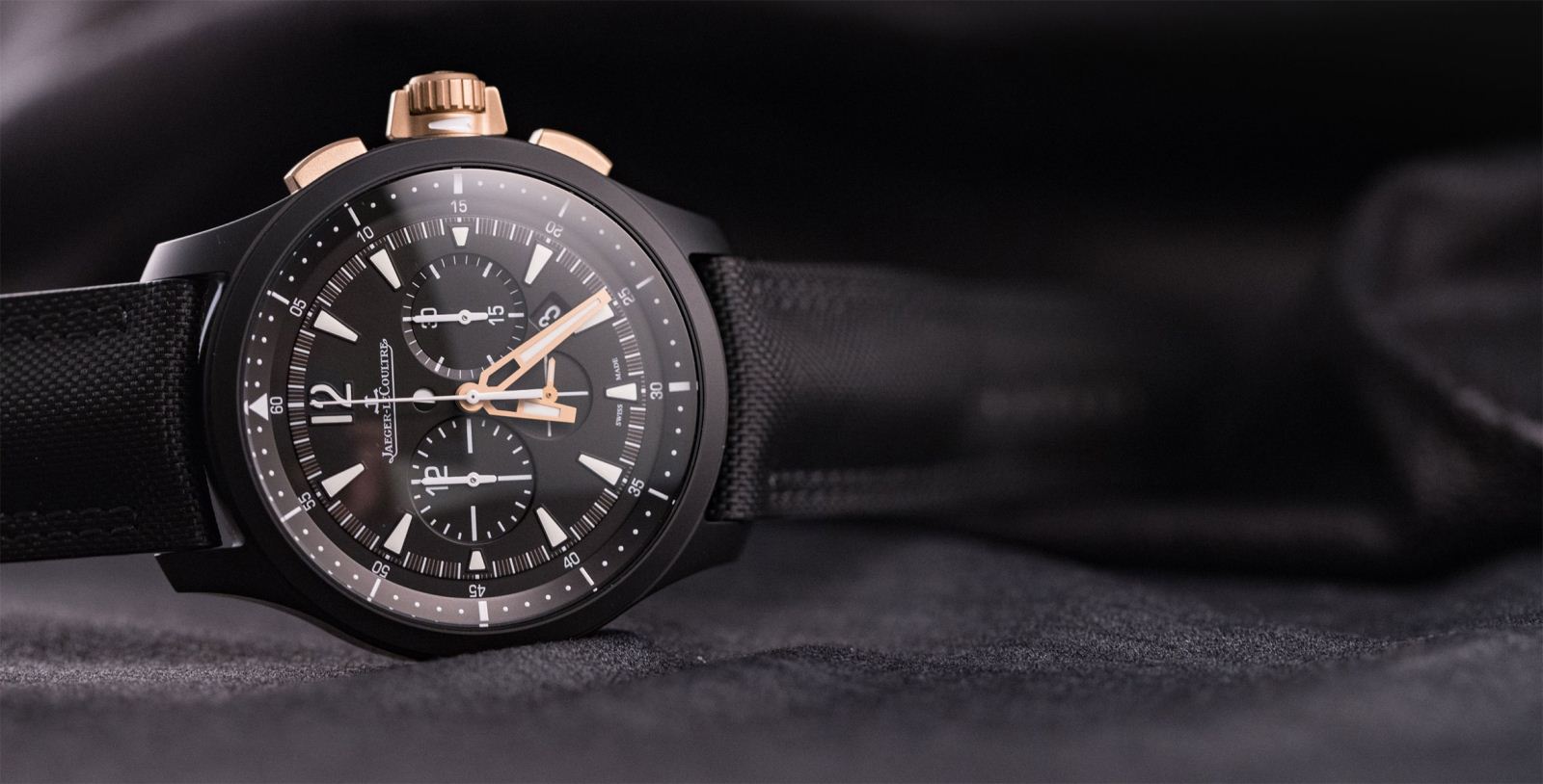 dong ho Jaeger-LeCoultre Master Compressor Chronograph Ceramic