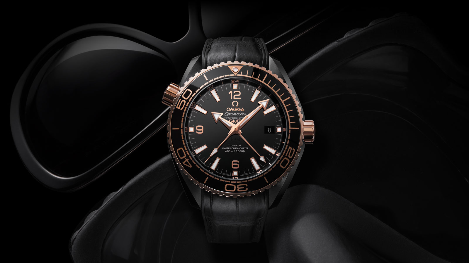 Omega PLANET OCEAN DEEP BLACK