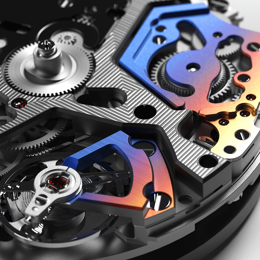 bộ máy Zenith EL Primero 9007 Felipe pantone