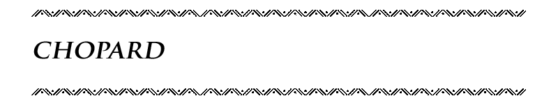 Brand Chopard Brand Chopard