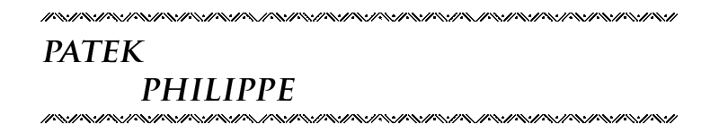 Brand Patek Philippe Brand Patek Philippe