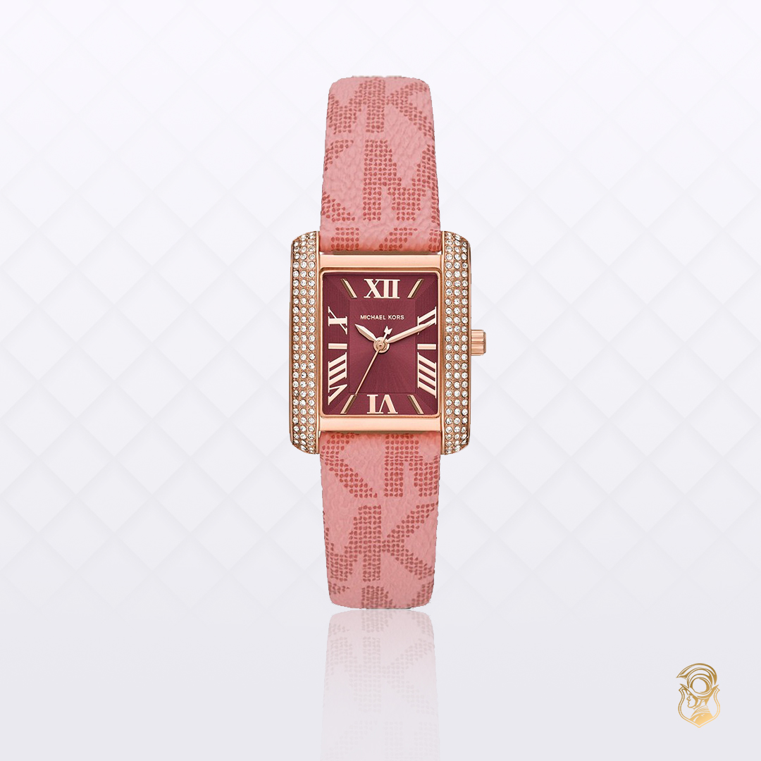 MSP: 98551 Michael Kors Emery Three-Hand Primrose PVC Watch 5,890,000