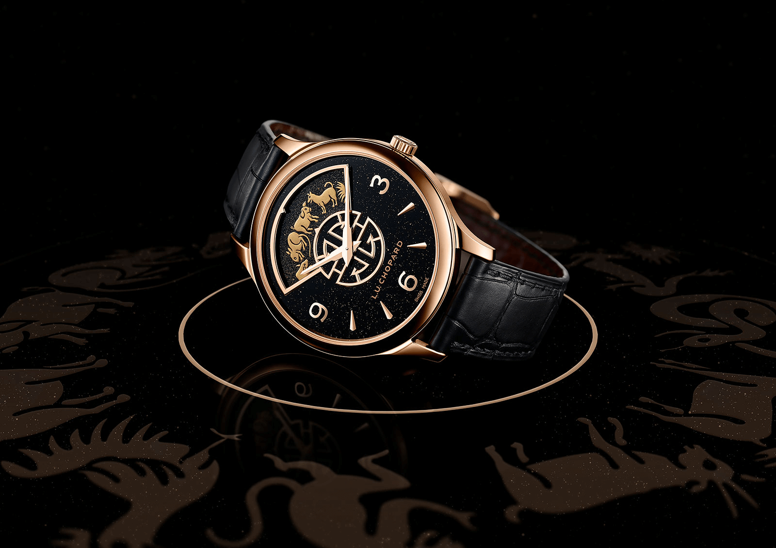 đồng hồ 12 con Giáp Chopard L.U.C XP Urushi Spirit of Shí Chen