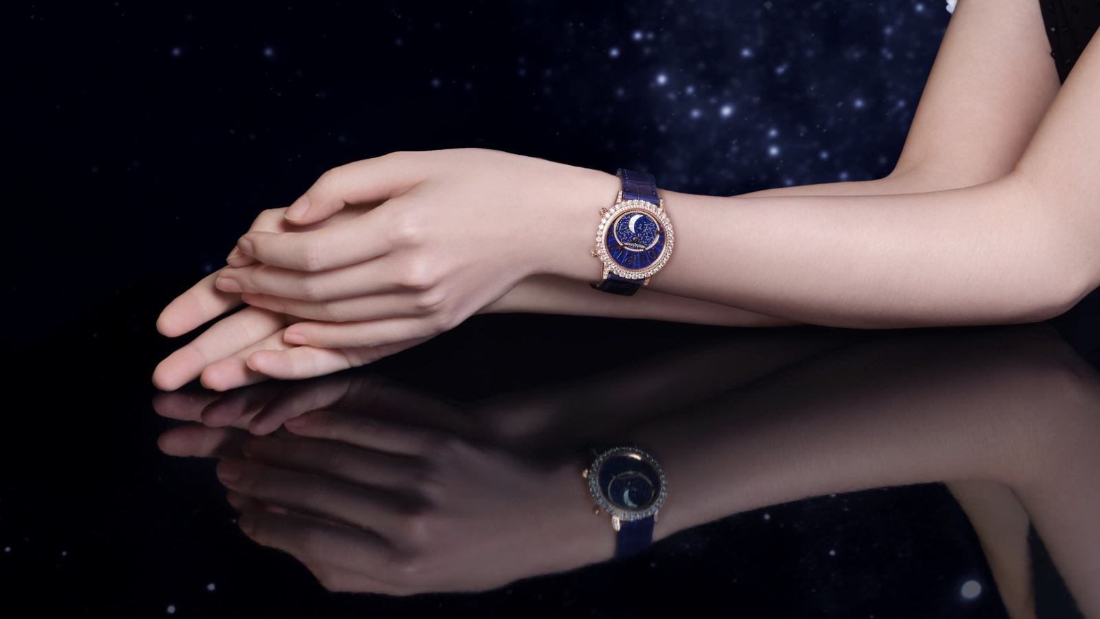 đồng hồ nữ kim cương cao cấp jaeger-lecoultre mới