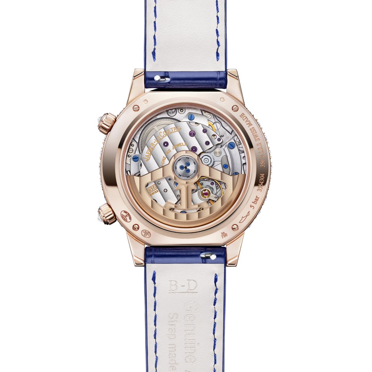 mặt lưng đồng hồ Jaeger-LeCoultre Rendez-Vous Dazzling Moon Lazura