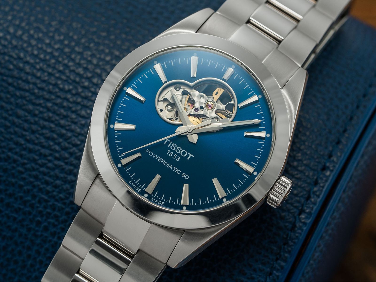 đồng hồ lộ cơ Tissot Gentleman Powermatic 80 Open Heart
