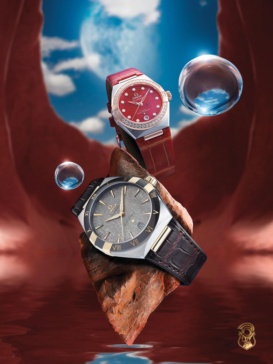đồng hồ cặp đôi omega constellation chính hãng