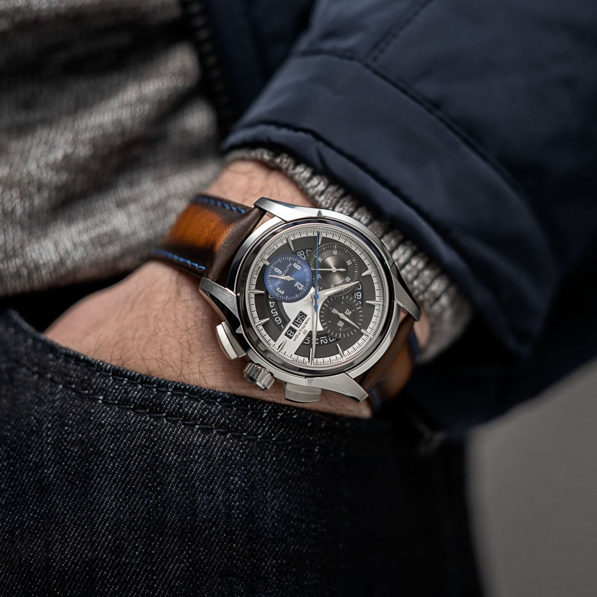 đồng hồ hamilton jazzmaster face-2-face iii limited edition