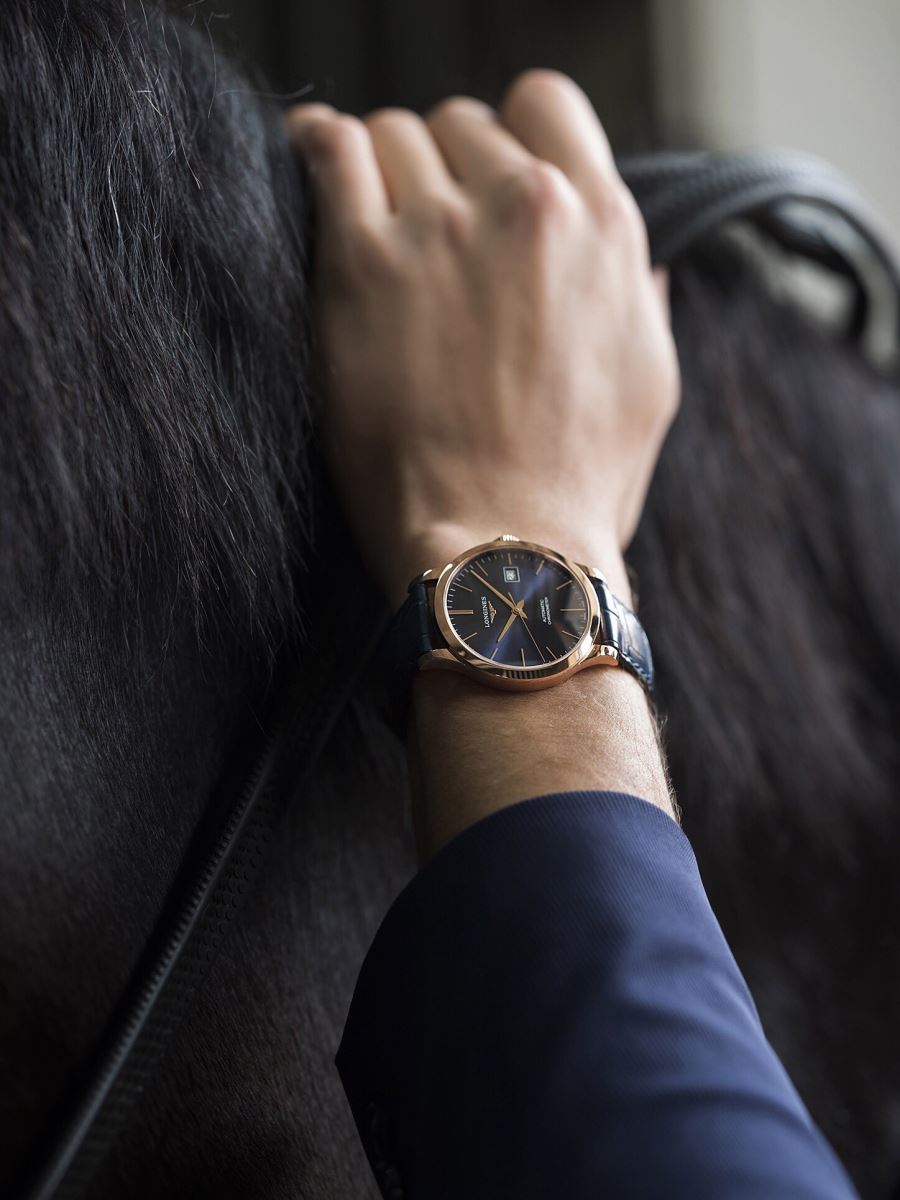 đồng hồ longines record nam