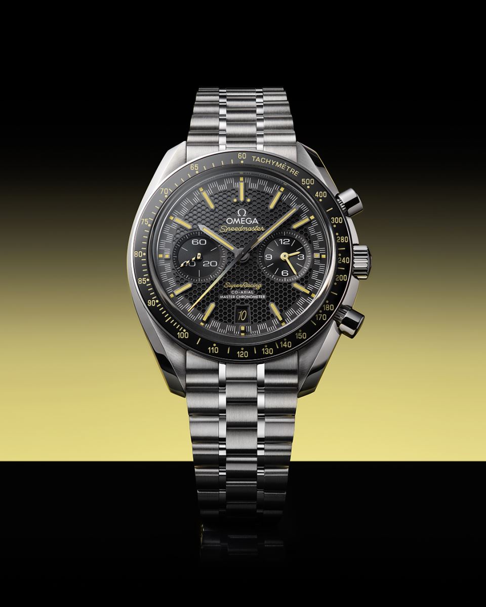 đồng hồ omega speedmaster super racing hệ thống spirate độc quyền mới