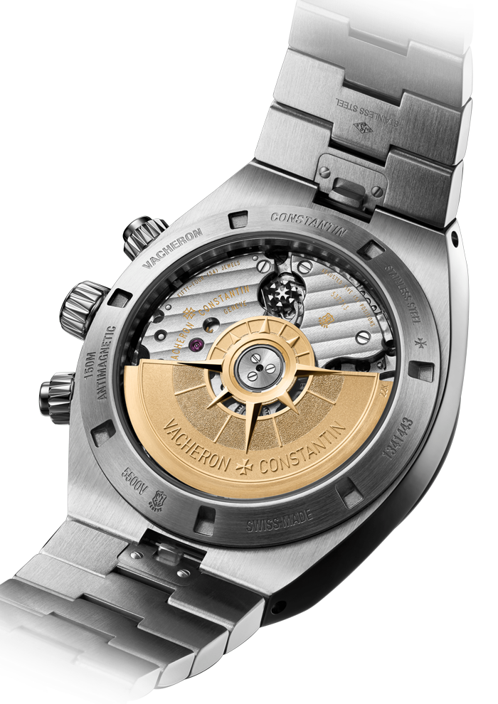 đồng hồ vacheron constantin overseas mặt số panda mới