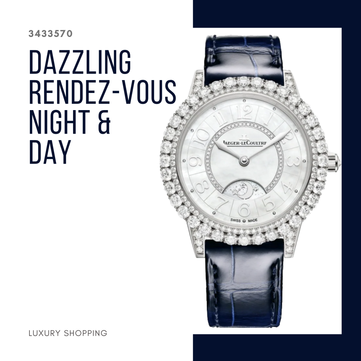 đồng hồ nữ Jaeger-LeCoultre 3433570 Dazzling Rendez-Vous Night & Day