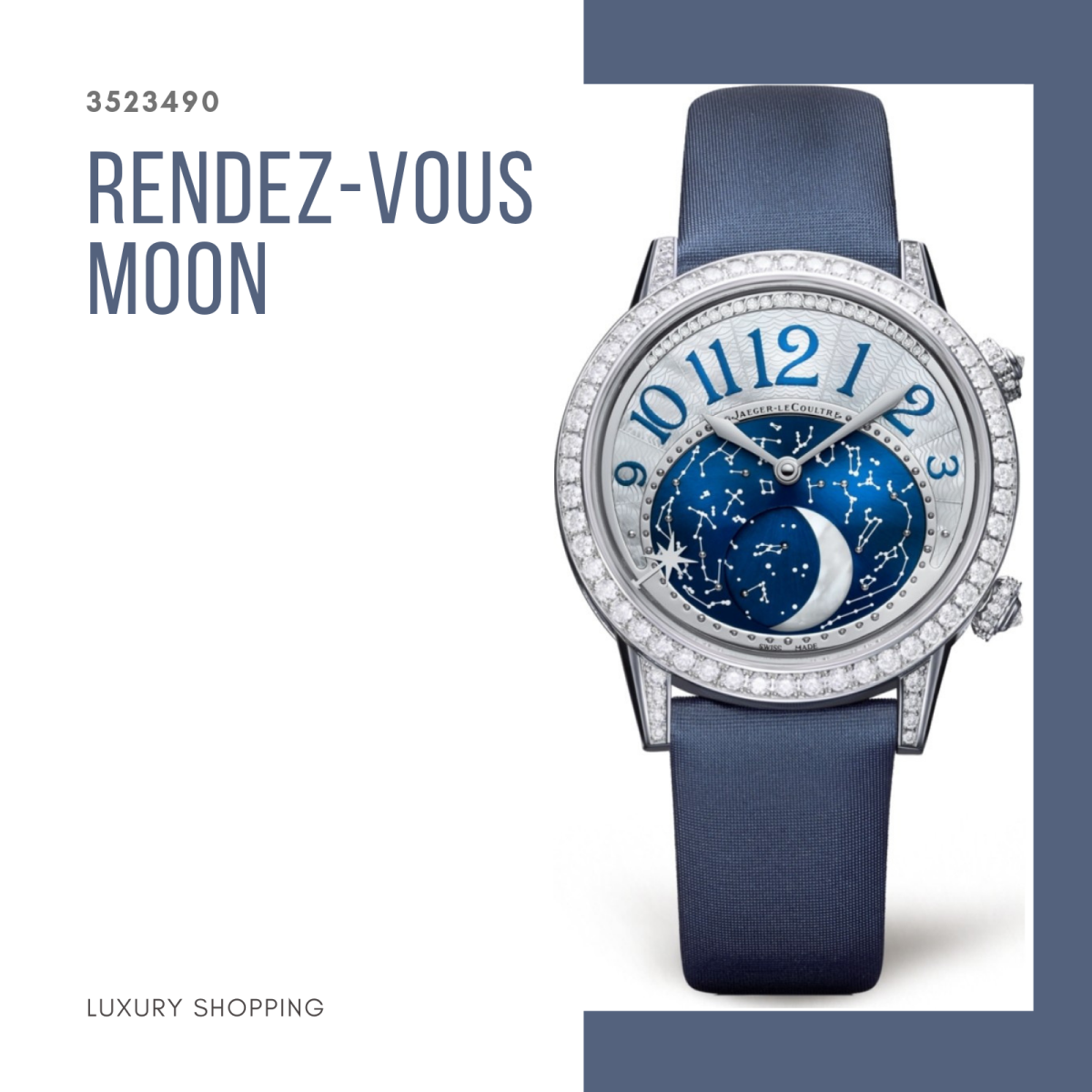 Jaeger-LeCoultre 3523490 Redez-Vous Moon đồng hồ nữ Jaeger-LeCoultre 3523490 Redez-Vous Moon